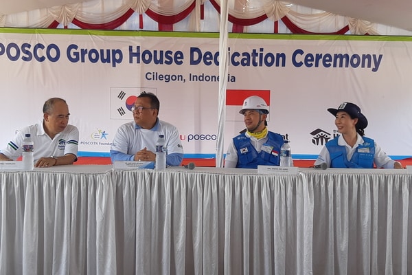  Krakatau Posco Gandeng Habitat Bangun Rumah Warga Cilegon