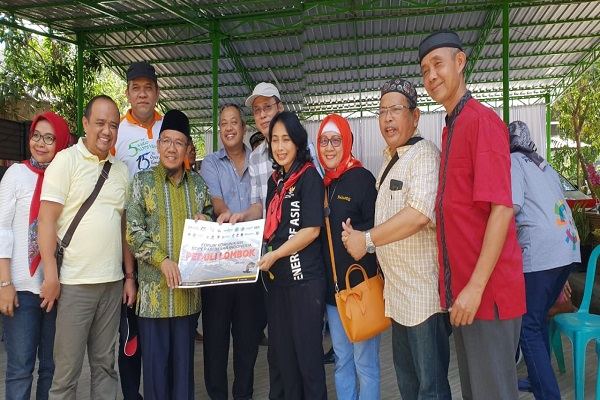  Forkom Koperasi Besar Indonesia Berikan Bantuan Gempa Lombok