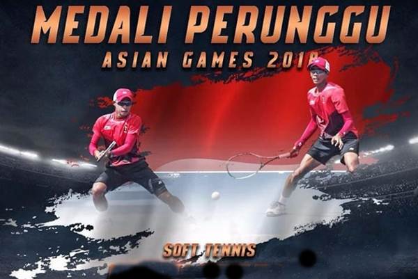  Soft Tennis Sumbang Perunggu ke 3 untuk Kontingen Indonesia
