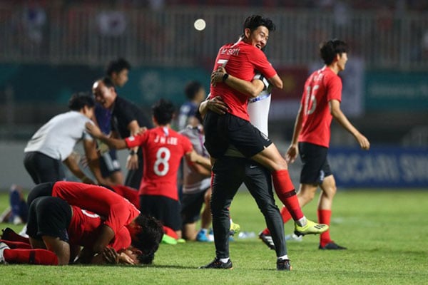  Son Heung-min Bawa Korsel Juara Asian Games, Taklukkan Jepang