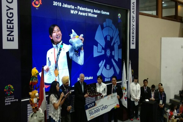  Rikako Ikee Sabet Most Valuable Player Asian Games 2018