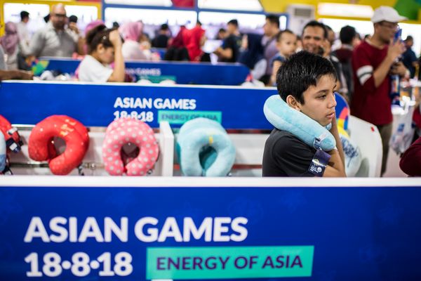  Sepekan, Lebih dari 3.000 Suvenir Asian Games 2018 Terjual di Super Store GBK 