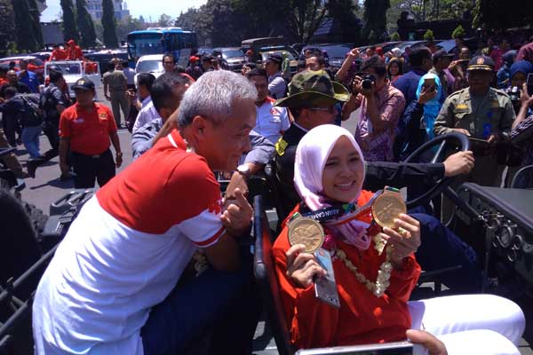  Sehabis Pulang Kampung, Aries Susanti Langsung Latihan untuk Olimpiade 2020