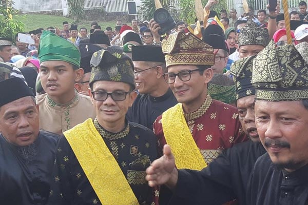  LAM Riau: Tepuk Tepung Tawar untuk Sandiaga bukan Ritual Politik