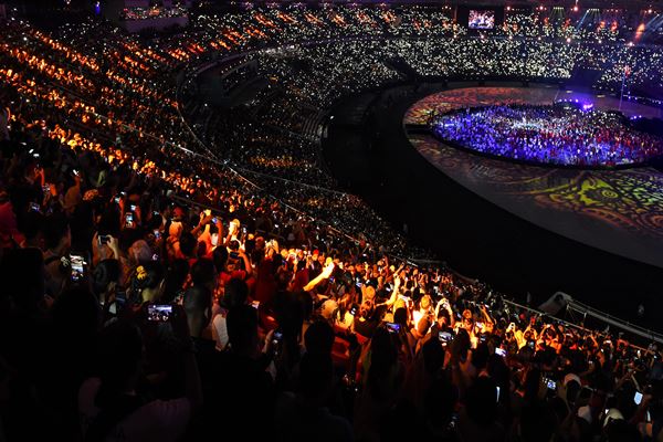 Tiga Venue Banjir Trafik Telkomsel Selama Asian Games 2018