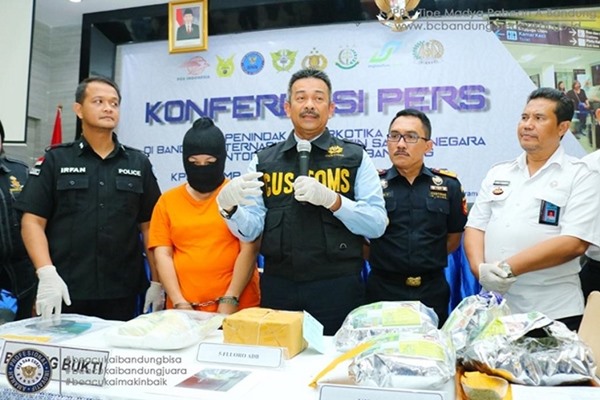  Penyelundupan Narkoba via Bandara Husein Sastranegara Naik Tajam