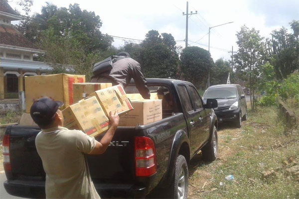  Bea Cukai Malang Amankan 225.500 Batang Rokok Ilegal Di Gondanglegi