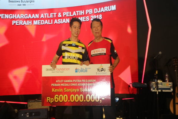  Djarum Beri Bonus Atlet dan Pelatih Asian Games 2018