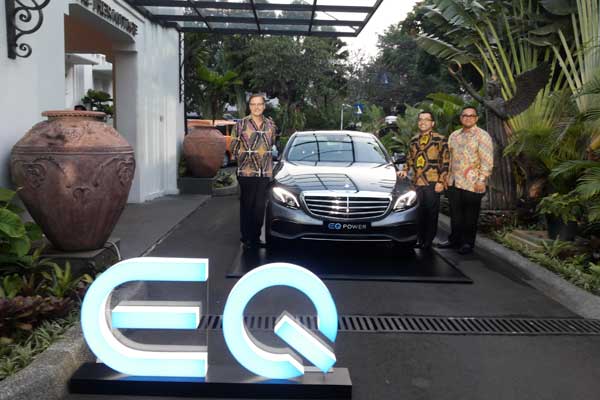 Mercedes-Benz EQ, mobil konsep niremisi di masa depan. /Bisnis.com, Yudi Supriyanto