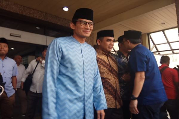  Kader Partai Demokrat Dukung Jokowi-Ma\'ruf Amin, Ini Celetuk Sandiaga Uno