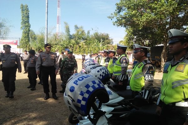  MALAM SATU SURO, Polres Madiun Siagakan 1.298 Personel