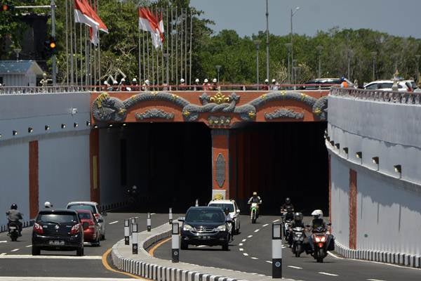  Underpass Ngurah Rai Sambut Pertemuan IMF dan Bank Dunia