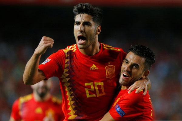  Hasil UEFA Nations League: Asensio Bikin Sensasi, Spanyol Lumat Kroasia 6 - 0