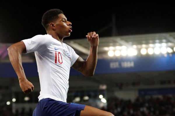  Gol Marcus Rashford Antar Inggris Atasi Swiss