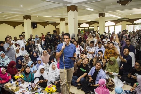Sandiaga Tawarkan Oke Oce ke Kota Malang