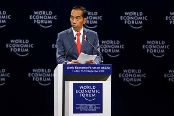  Presiden Jokowi Hadiri World Economic Forum on ASEAN