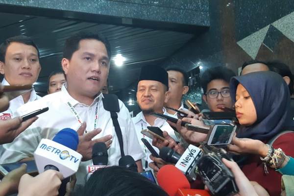  ERICK THOHIR: TKN Jokowi - Ma\'ruf Amin Hindari Kata Pertarungan