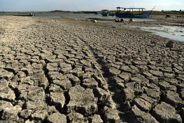  Waduk Gondang di Musim Kemarau