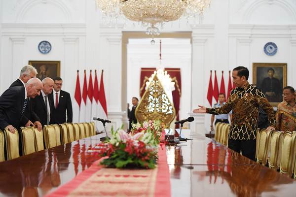  Presiden Jokowi Menerima Delegasi Senat Republik Ceko