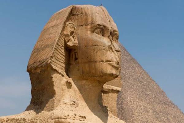  Arkeolog Mesir Temukan Sphinx Era Ptolemaic   