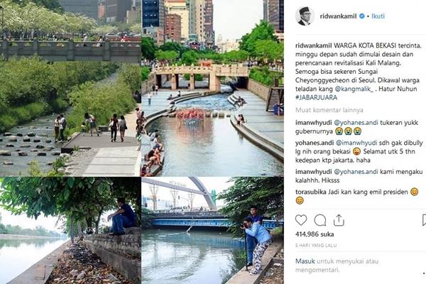  Percayakah, Kalimalang Bisa Seindah Sungai Cheonggyecheon?