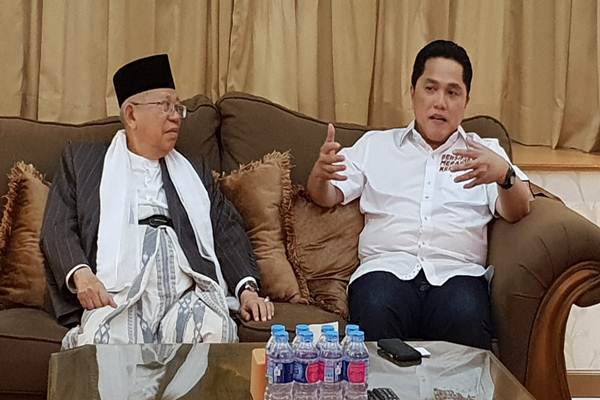  Ma’ruf Amin Akan Hadiri Rapat Perdana Bersama Timses Jokowi