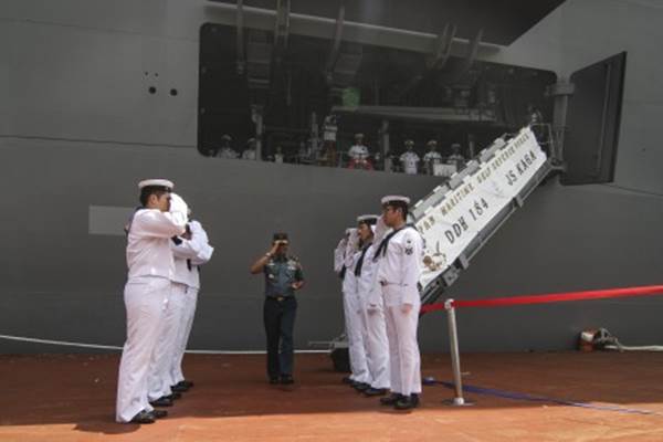 3 Kapal Perusak Jepang Hadir di Tanjung Priok. Lakukan Open Ship Dua Hari