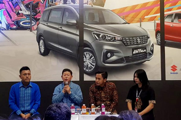  Suzuki Incar Penjualan 350 Unit di GIIAS Surabaya 2018