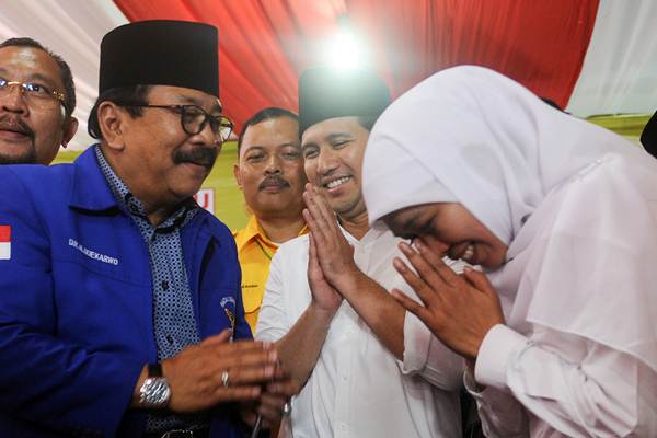  Khofifah dan Emil Dardak Perkuat Tim Kampanye Jokowi-Maruf di Jatim