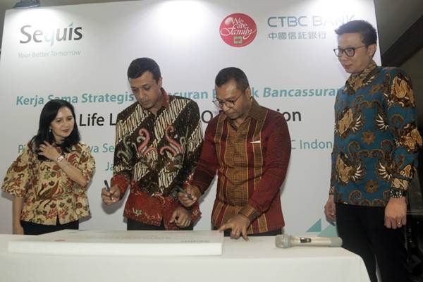  Bank CTBC dan Sequis Financial Luncurkan Produk Bancassurance