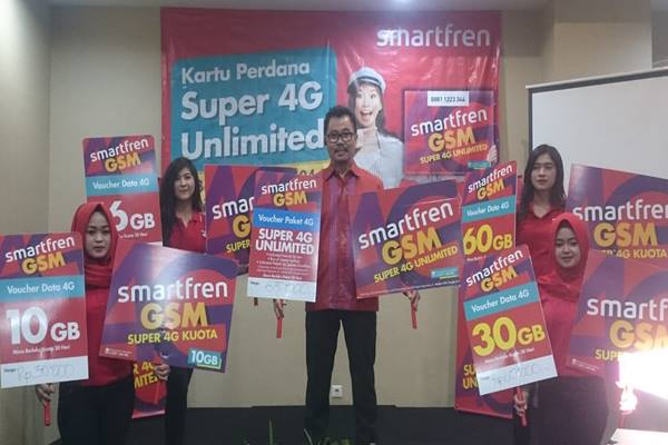  Smartfren Bidik 1,5 Juta Pelanggan Baru di Jateng