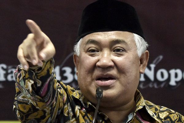  Din Syamsuddin Tak Mau Ungkap Pilihan Politiknya di Pilpres 2019