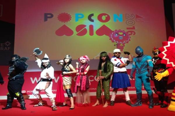 Popcon Asia 2017 Hadirkan kompetisi Bagi Cosplayer/Antara   