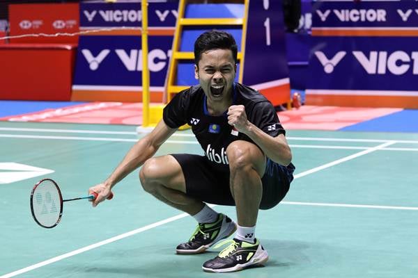  Anthony Sinisuka Ginting Juara China Open 2018