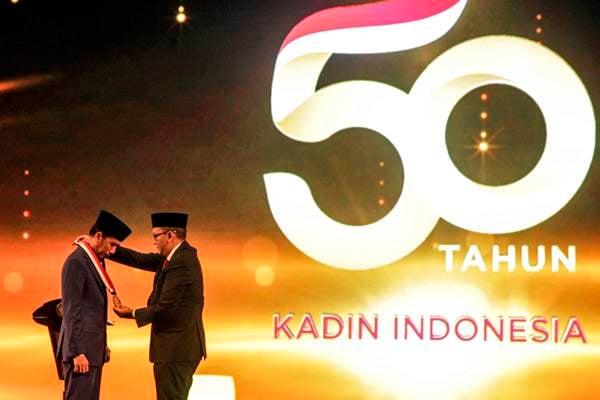  Kadin Anugerahi Jokowi Tokoh Pemerataan Pembangunan Indonesia