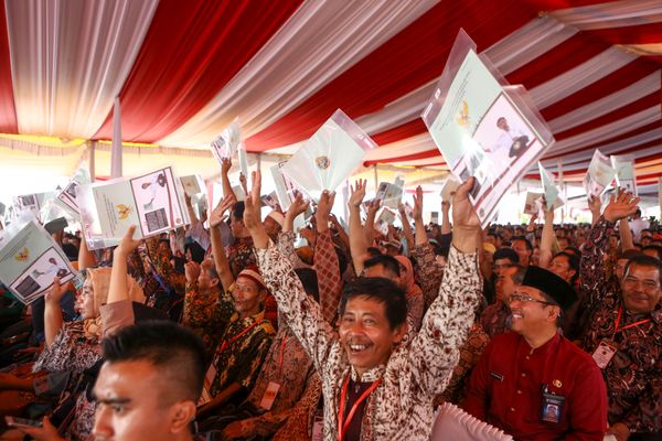 Presiden Jokowi Optimistis Sertifikasi Jutaan Lahan Tuntas Tahun Depan