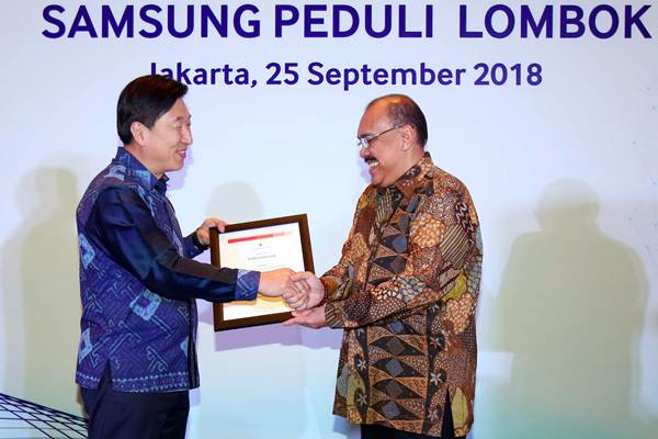  Samsung Electronics Peduli Lombok