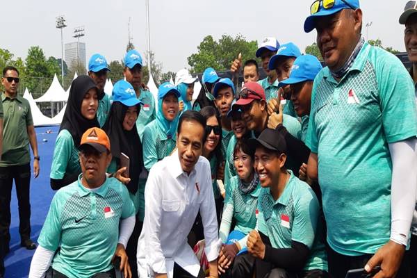  ASIAN PARA GAMES 2018: Presiden Jokowi Targetkan Indonesia 8 Besar 