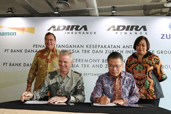  Jual Asuransi Adira, Danamon Teken Komitmen Rp3,9 Triliun dengan Zurich