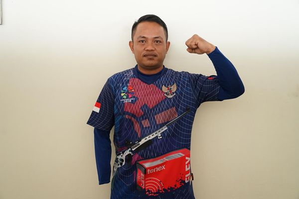  Asian Para Games 2018: Bolo Triyanto, Mantan Pelatih Atletik yang Beralih Jadi Atlet Para Menembak