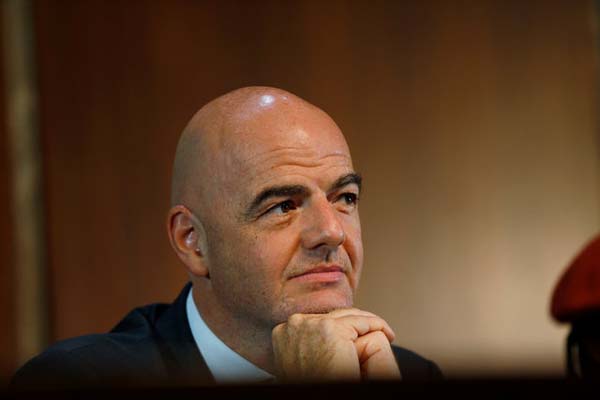  Konfederasi Sepak Bola Afrika Dukung Infantino Pimpin FIFA Lagi