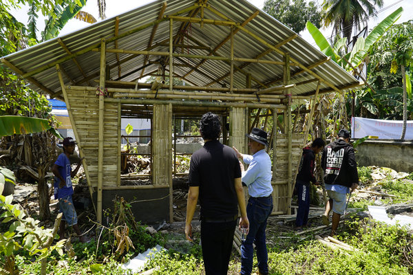  PT Abyor, ITB dan Unram Bangun Huntara di Lombok