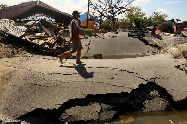  Kondisi Pascagempa di Palu Selatan