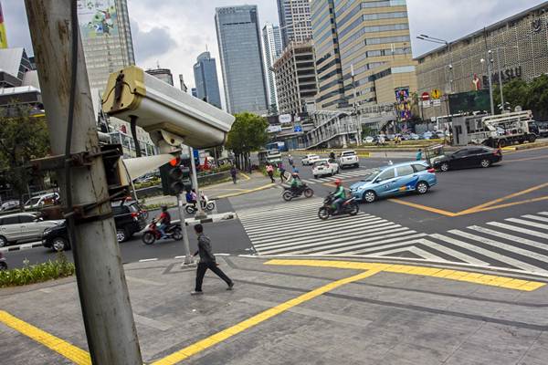  UJI COBA TILANG ELEKTRONIK : Polda Metro Jaya Beri Perhatian pada Pelat B