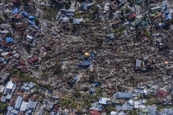  GEMPA PALU, Satelit Deteksi 5.000 Rumah Rusak, 47,8 Hektare Perumnas Amblas