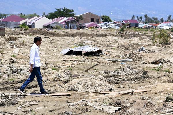  Presiden Jokowi Kunjungi Lokasi Gempa Palu