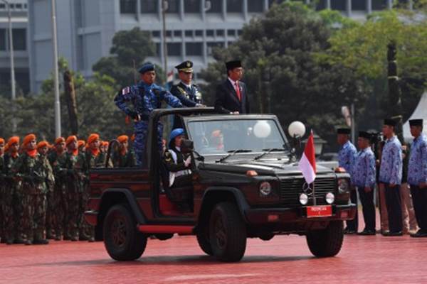  Presiden Jokowi Apresiasi Peran TNI Dalam Menjaga NKRI dan Membantu Rakyat