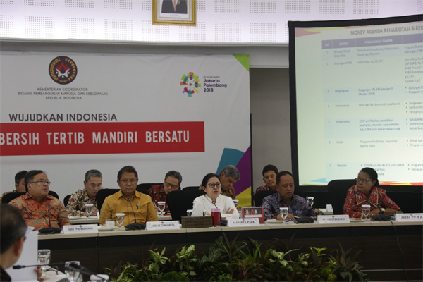   Menko PMK Pimpin Rapat Rehabilitasi Dan Rekonstruksi Pasca Bencana Gempa Bumi NTB