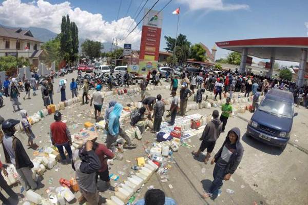  Pertamina Hadapi Tantangan Distribusi di Daerah Bencana Sulteng