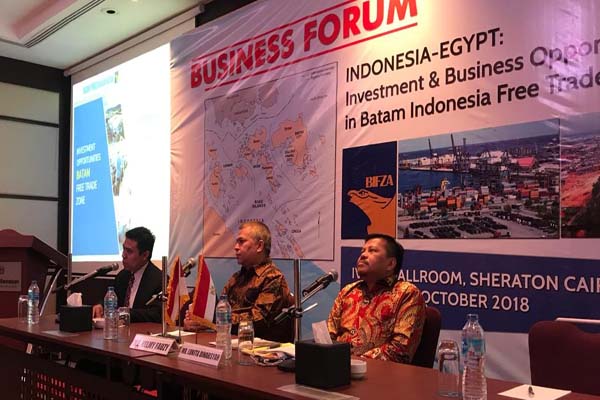  Batam Tawarkan Peluang Investasi Berbagai Sektor ke Pebisnis Mesir